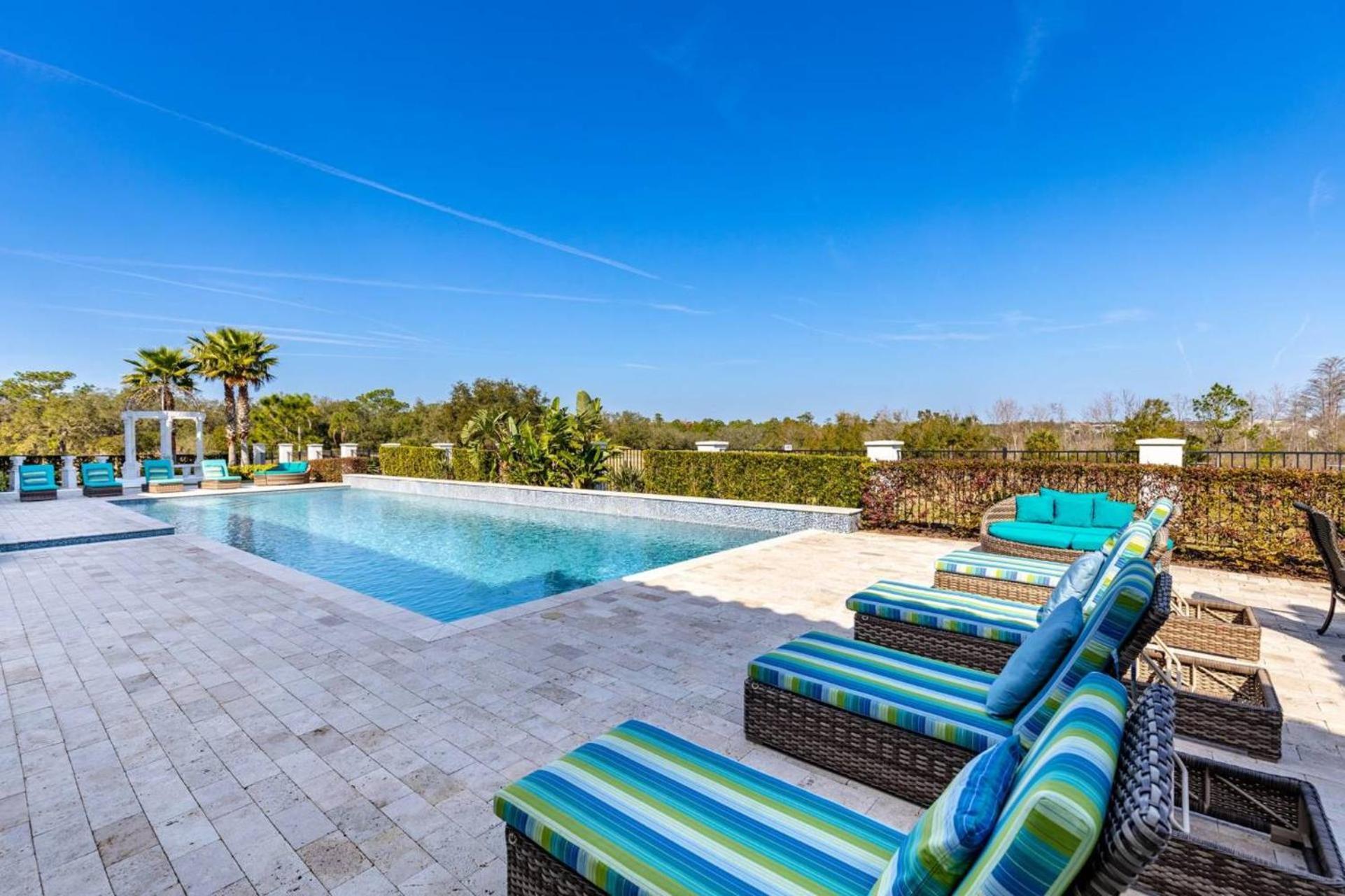 Beautiful 5 Star Mansion With Private Pool On The Prestigious Reunion Resort Orlando Mansion 6280 Кіссіммі Екстер'єр фото