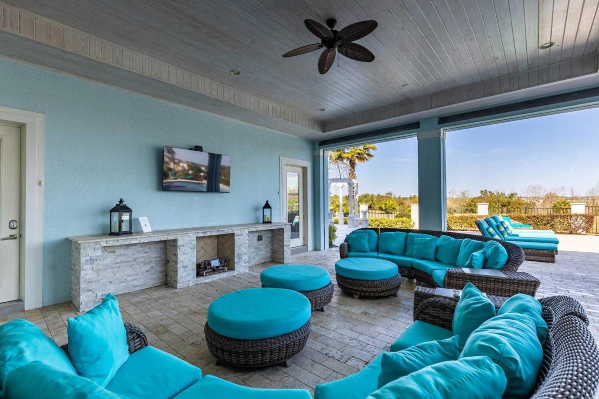 Beautiful 5 Star Mansion With Private Pool On The Prestigious Reunion Resort Orlando Mansion 6280 Кіссіммі Екстер'єр фото