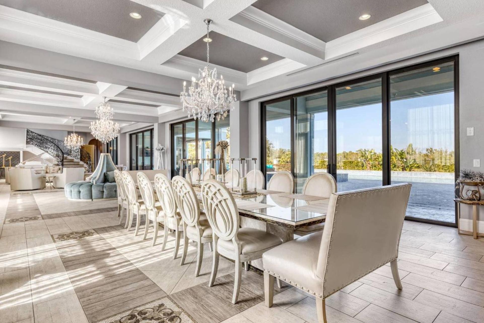 Beautiful 5 Star Mansion With Private Pool On The Prestigious Reunion Resort Orlando Mansion 6280 Кіссіммі Екстер'єр фото