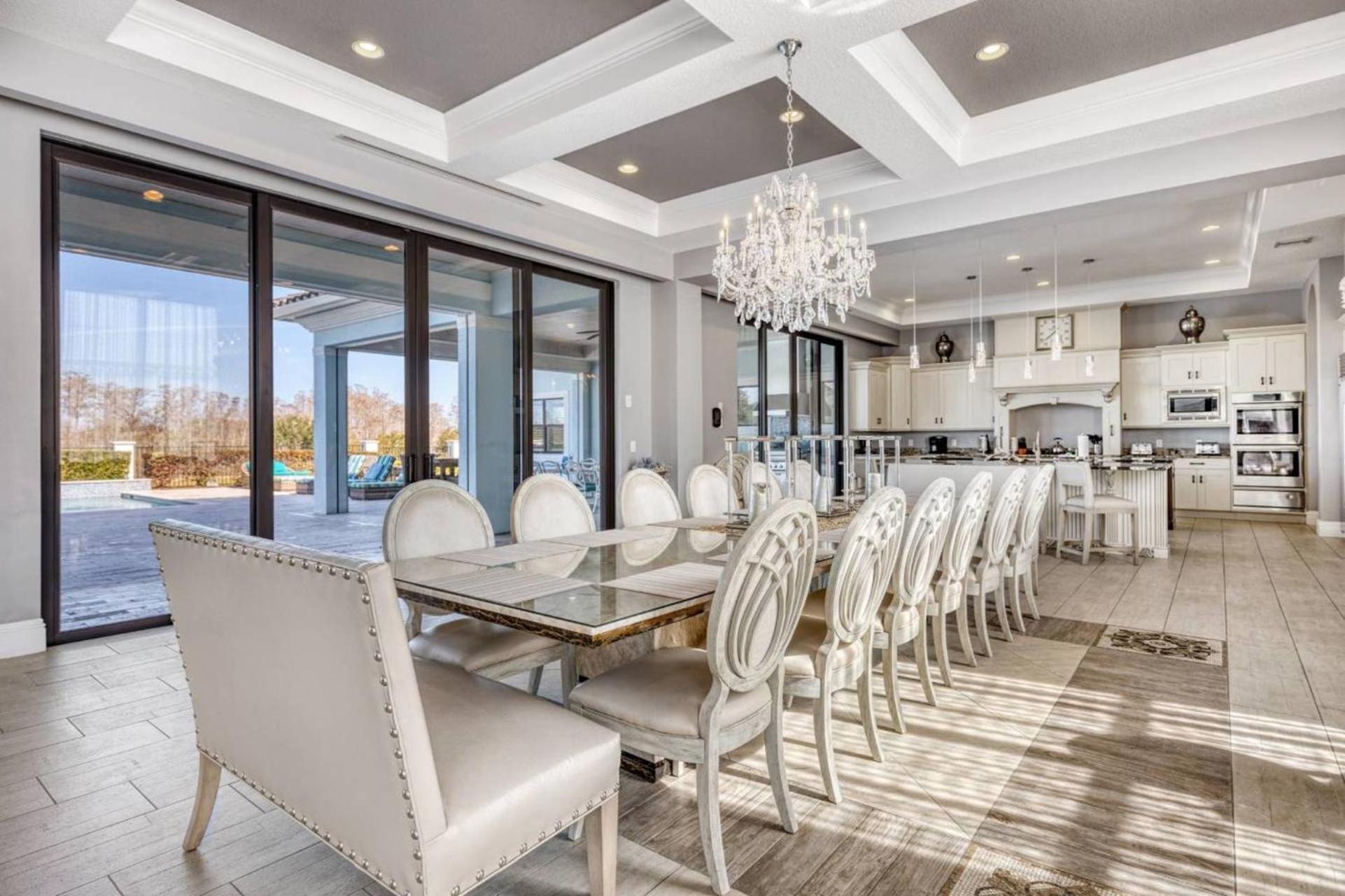 Beautiful 5 Star Mansion With Private Pool On The Prestigious Reunion Resort Orlando Mansion 6280 Кіссіммі Екстер'єр фото