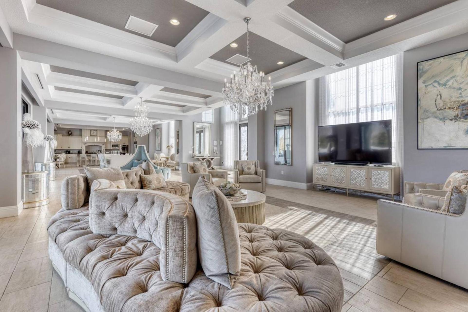 Beautiful 5 Star Mansion With Private Pool On The Prestigious Reunion Resort Orlando Mansion 6280 Кіссіммі Екстер'єр фото