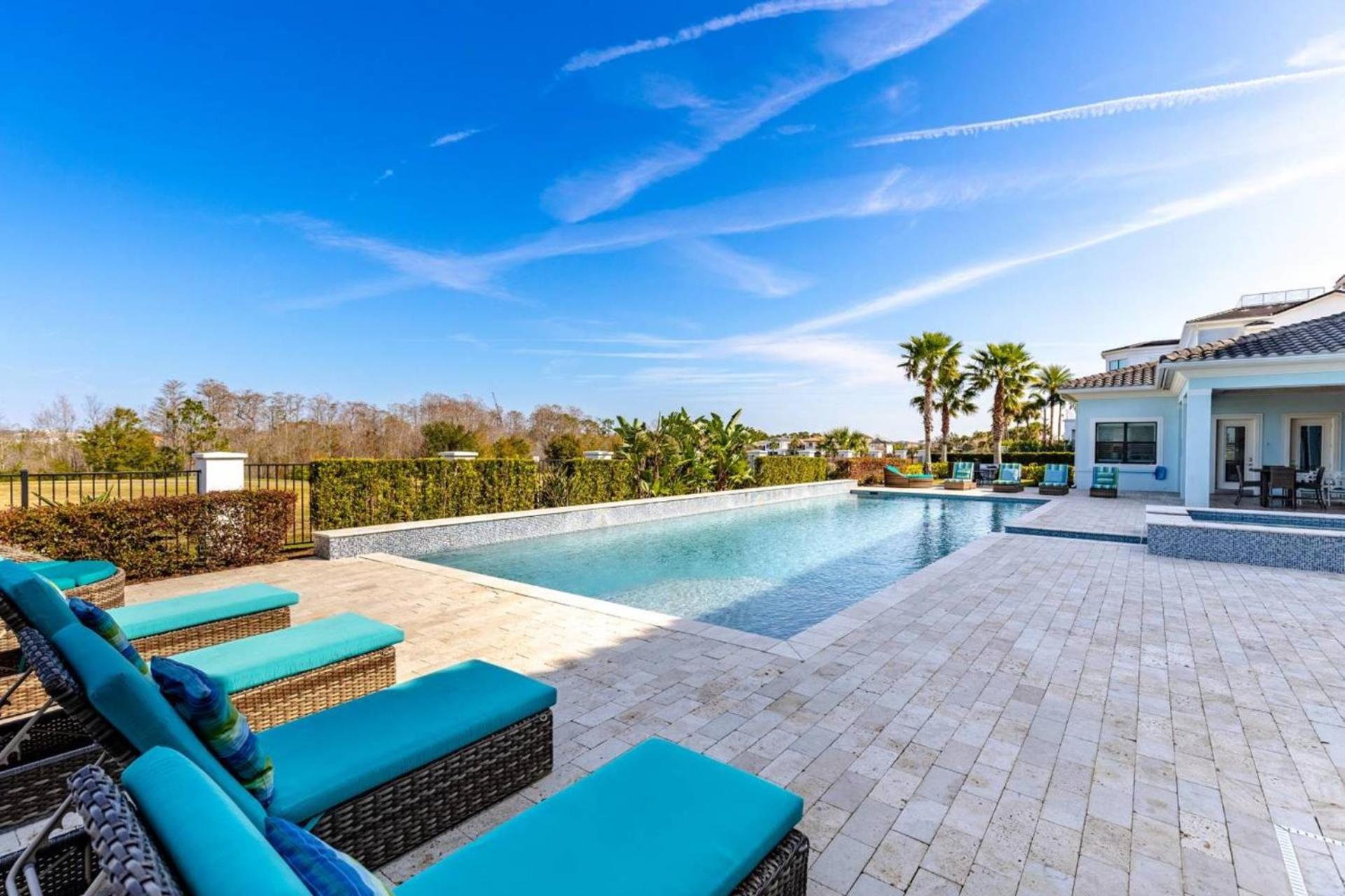 Beautiful 5 Star Mansion With Private Pool On The Prestigious Reunion Resort Orlando Mansion 6280 Кіссіммі Екстер'єр фото